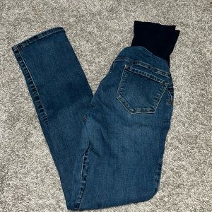 Indigo Blue Medium Maternity Jeans